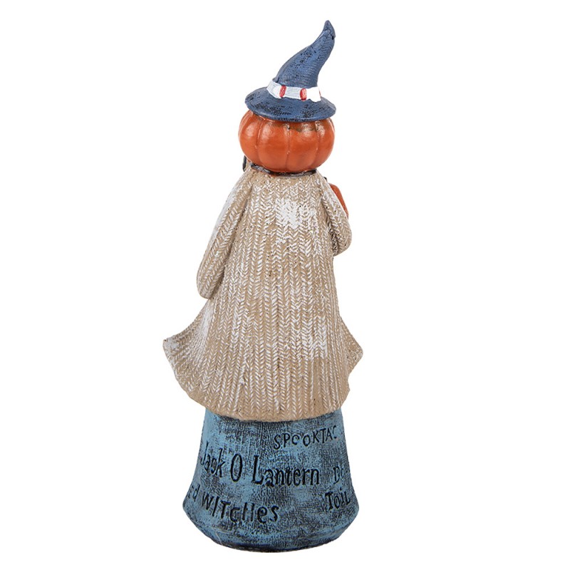 Halloween decoratie 10x8x23 cm Blauw Kunststof
