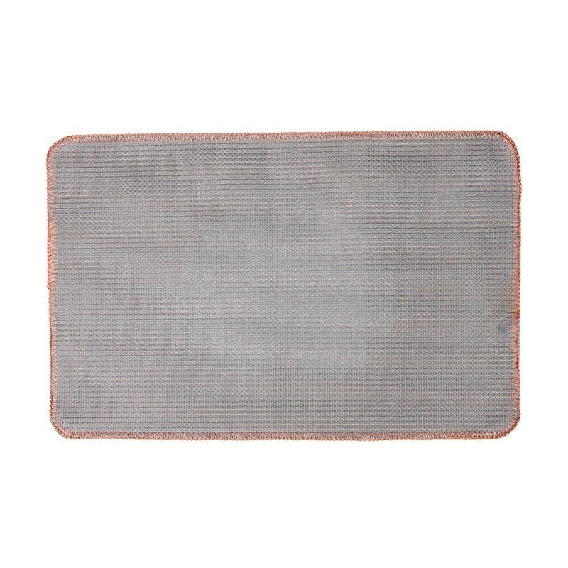 Badmat 58x38x1 cm Roze Polyester Hart