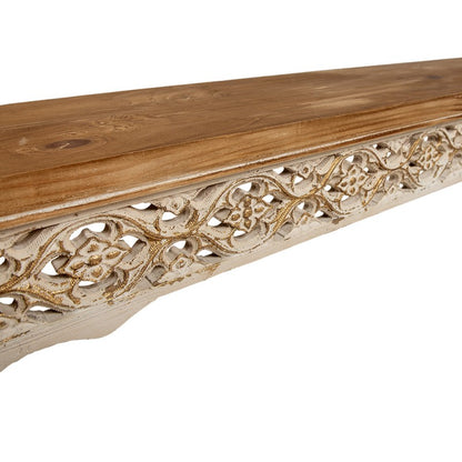 Bankje 169x36x46 cm Bruin Hout