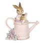 Beeld Konijn 10x6x11 cm Roze Kunststof Woonaccessoires