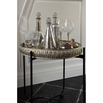 Bijzettafel Ø 49x52 cm Koperkleurig IJzer