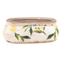 Bloempot 18x7x7 cm Geel Keramiek Citroen Bloempot Binnen
