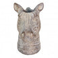 Bloempot Zebra 16x10x15 cm Grijs Steen Bloempot Binnen