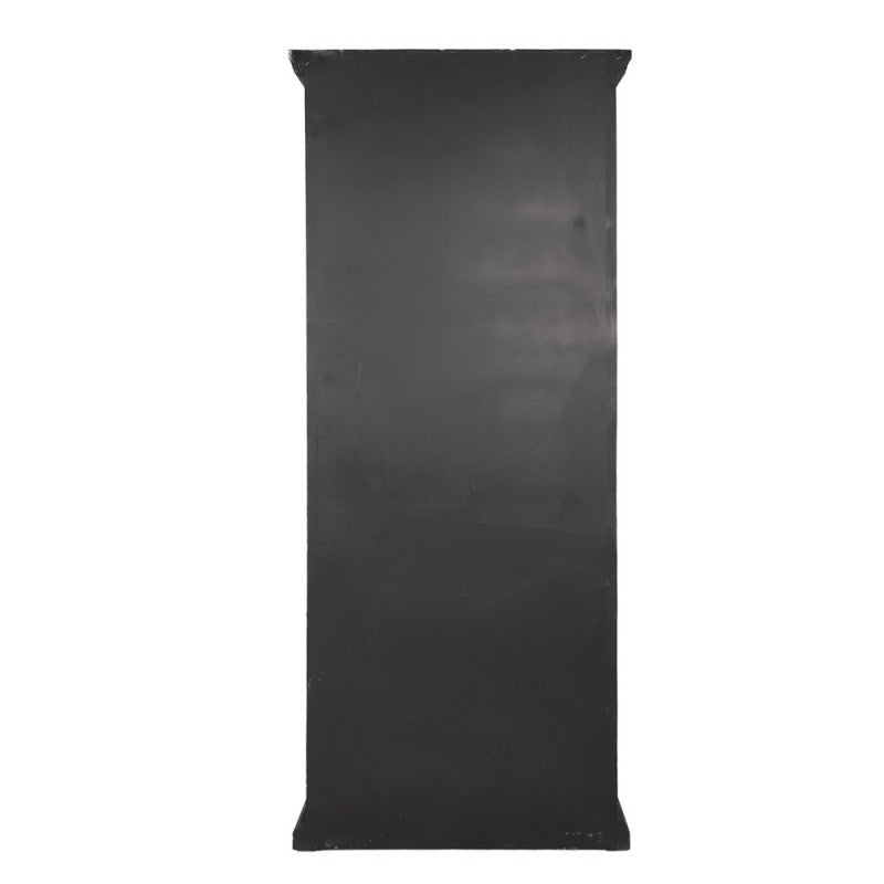 Boekenkast Verstelbare Planken 80x36x195 cm Zwart Hout