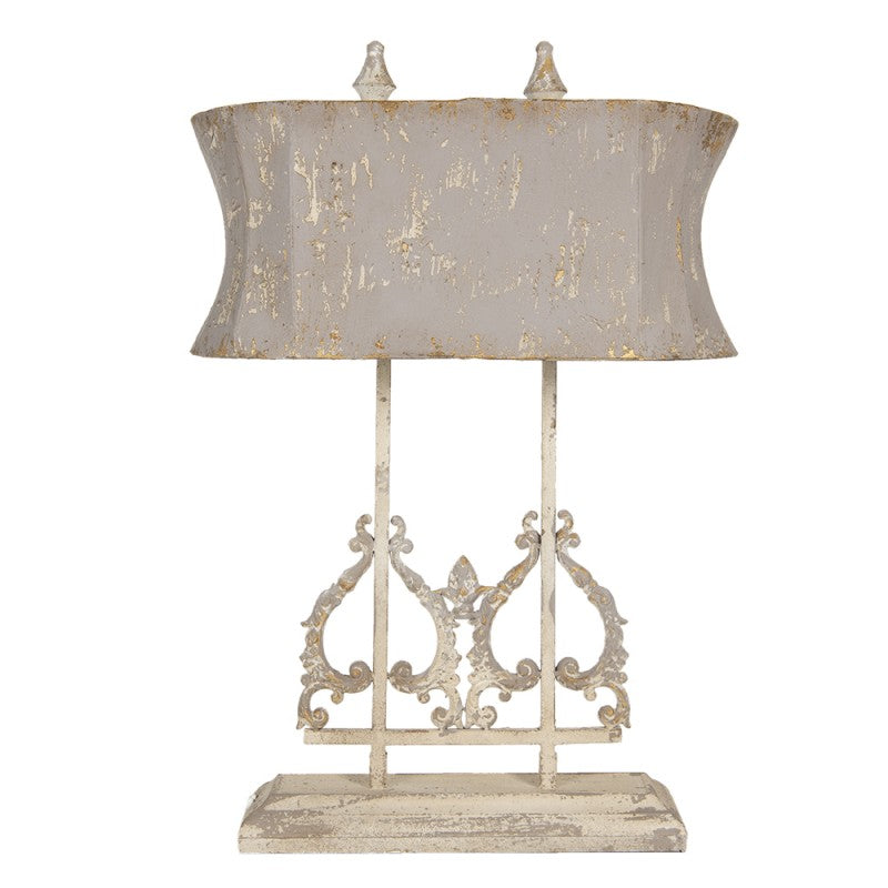 Bureaulamp 50x25x74 cm Bruin IJzer Tafellamp