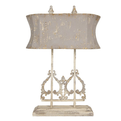 Bureaulamp 50x25x74 cm Bruin IJzer Tafellamp