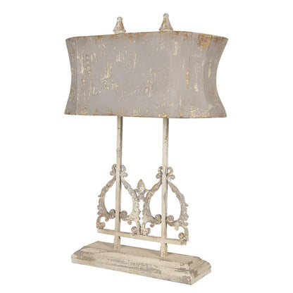 Bureaulamp 50x25x74 cm Bruin IJzer Tafellamp