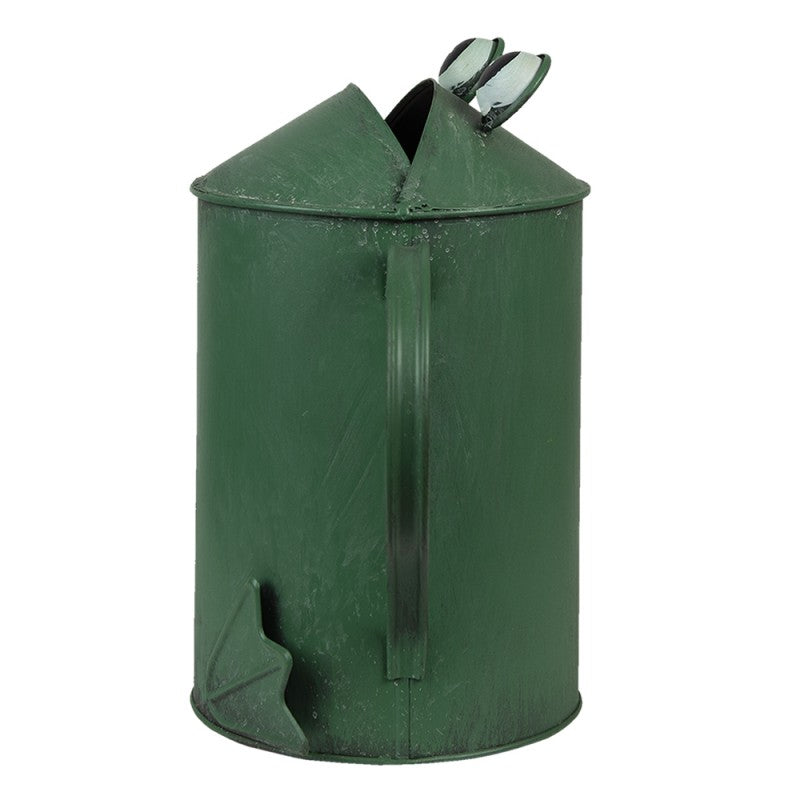 Decoratie Gieter 37x15x25 cm Groen Metaal Kikker Plantengieter