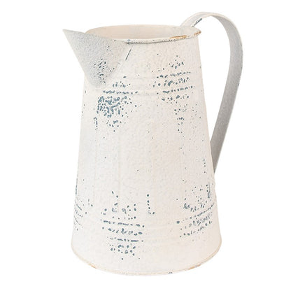 Decoratie Kan 22x14x21 cm Beige IJzer Woondecoratie
