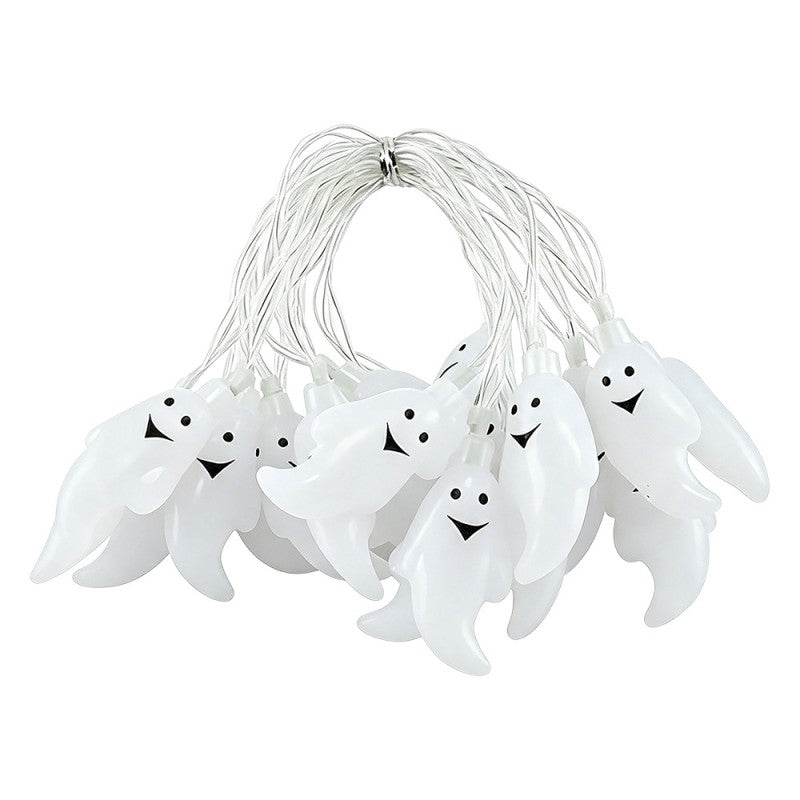 Decoratie halloween slinger Wit Kunststof