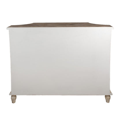 Dressoir 120x40x97 cm Bruin Grijs Hout Wandkast