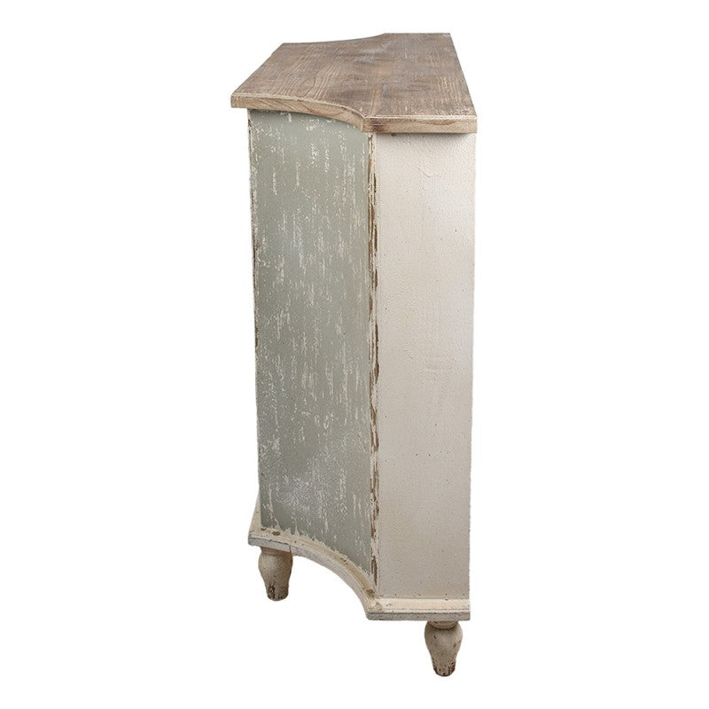 Dressoir 120x40x97 cm Bruin Grijs Hout Wandkast