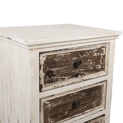 Dressoir 44x35x81 cm Beige Hout Ladekast