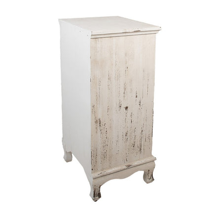 Dressoir 44x35x81 cm Beige Hout Ladekast