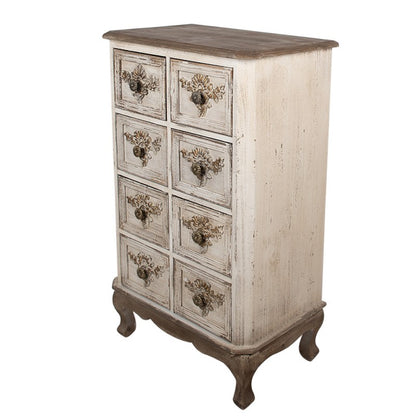 Dressoir 60x37x100 cm Beige Hout Ladekast