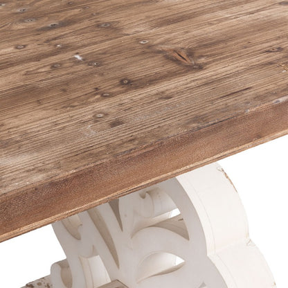 Eettafel 180x90x82 cm Bruin Hout Tafel