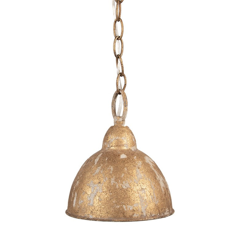 Hanglamp Ø 20x22 cm Goudkleurig Metaal