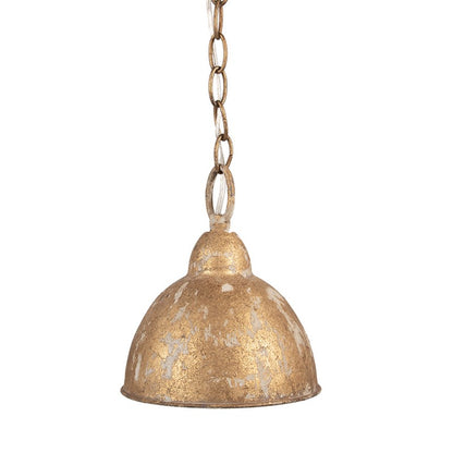 Hanglamp Ø 20x22 cm Goudkleurig Metaal