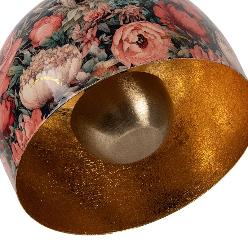 Hanglamp Ø 26x25 cm Groen Roze Metaal