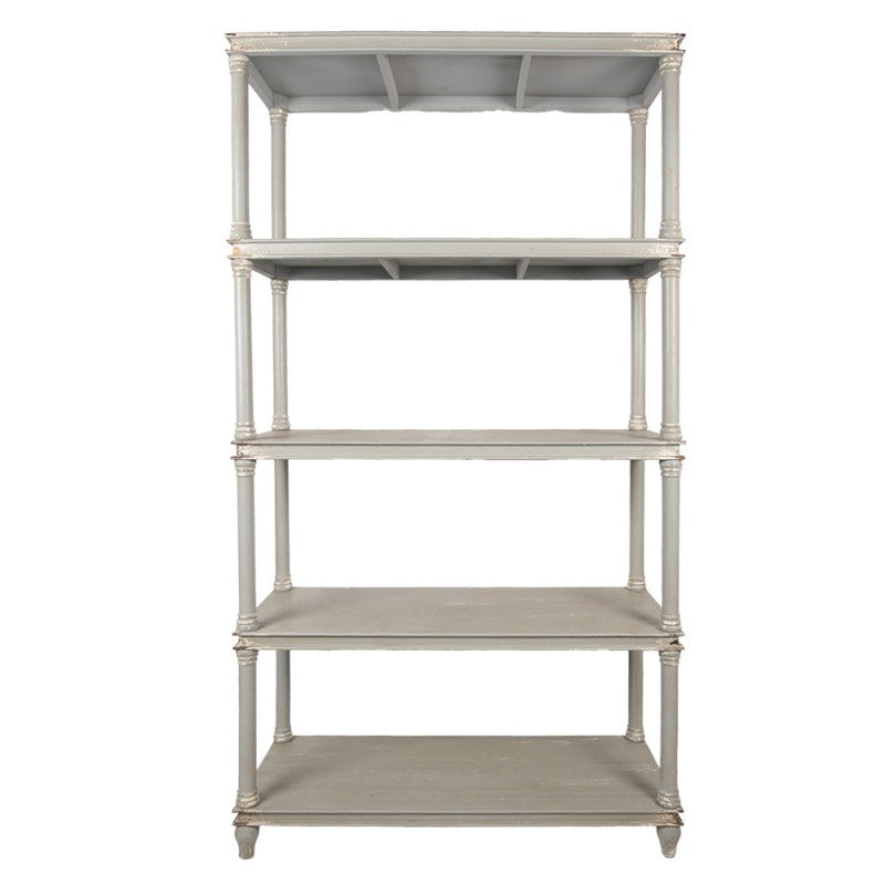 Kast 110x40x210 cm Grijs Hout