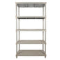 Kast 110x40x210 cm Grijs Hout