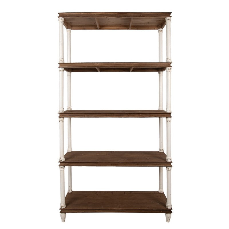 Kast 110x40x210 cm Wit Hout