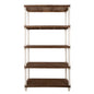 Kast 110x40x210 cm Wit Hout