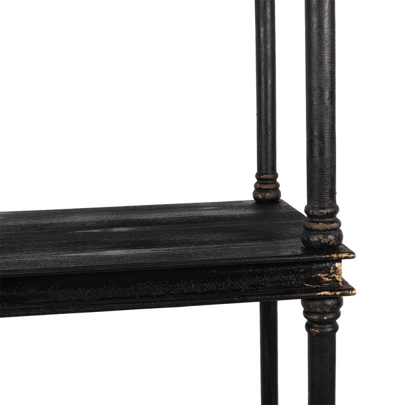Kast 55x40x210 cm Zwart Hout