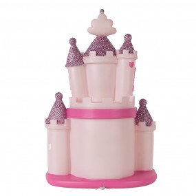 Kleur: Roze Materiaal: Kunststof Gewicht: 0.564 kg Lengte: 28.0 cm Breedte: 14.0 cm Hoogte: 13.0 cm Maat: LED 28x14x13 cm
