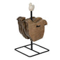 Onderzetters voor Glazen Kip 11x11x22 cm Bruin Hout Onderlegger