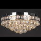 Plafondlamp Kristal Ø 40x20 cm Zilverkleurig IJzer Plafonniere