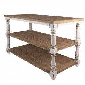 Presentatie Tafel 180x100x85 cm Bruin Hout