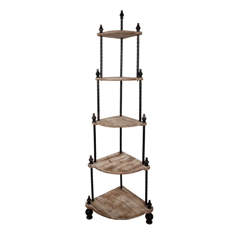 Rek 45x45x184 cm Bruin Hout