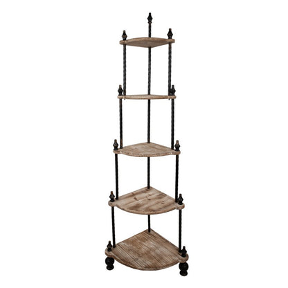 Rek 45x45x184 cm Bruin Hout