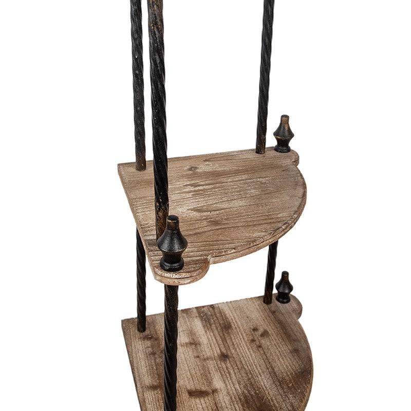 Rek 45x45x184 cm Bruin Hout