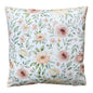 Sierkussen Beige Polyester Bloemen