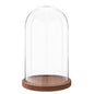 Stolp Ø 16x28 cm Glas Glazen Stolp
