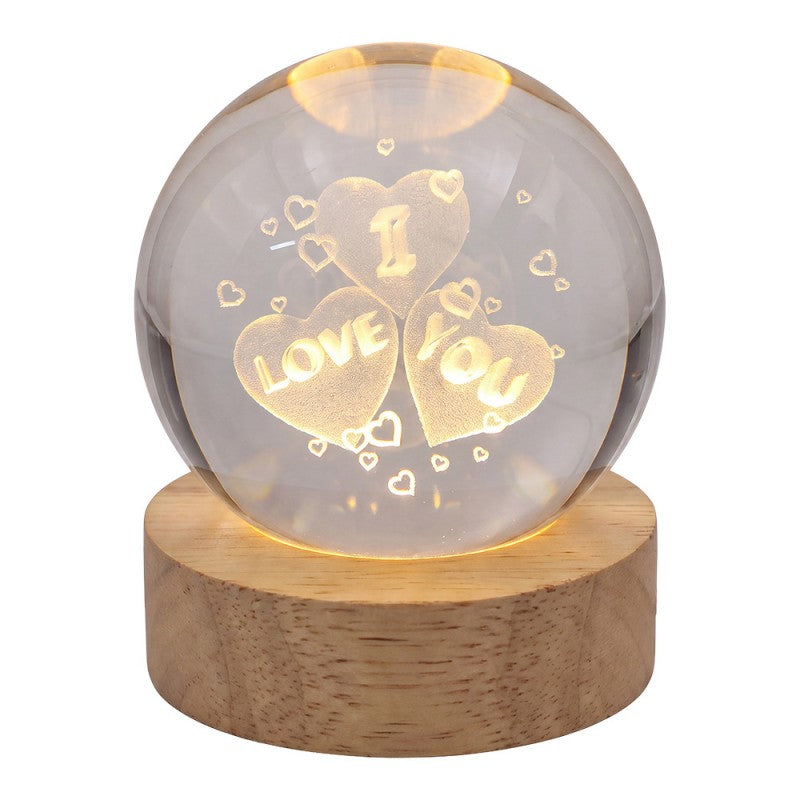 Tafellamp Bruin Glas