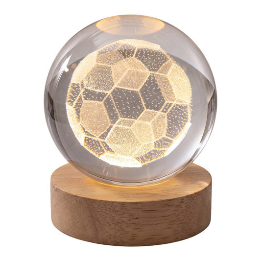 Tafellamp Bruin Glas