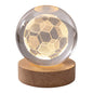 Tafellamp Bruin Glas