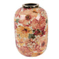 Vaas Ø 17x25 cm Beige Metaal