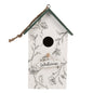 Vogelhuis 15x10x22 cm Wit Hout