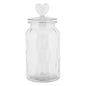 Voorraadpot Deksel Ø 11x24 cm Transparant Glas