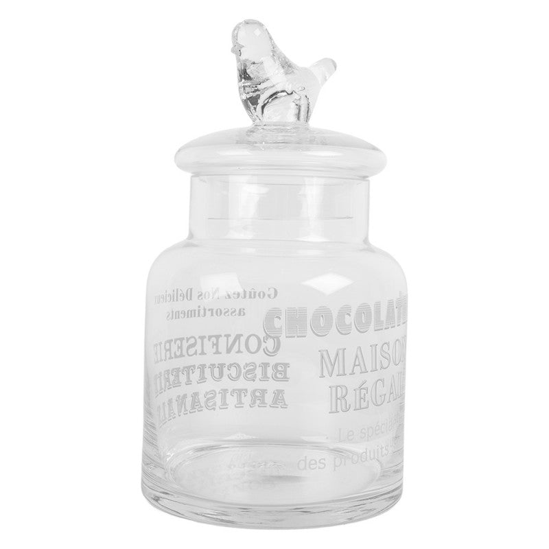 Voorraadpot Ø 13x23 cm Transparant Glas