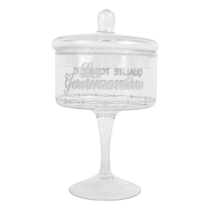 Voorraadpot Ø 13x24 cm Transparant Glas
