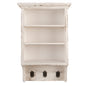 Wandkast 36x17x57 cm Beige Hout