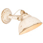 Wandlamp 21x30x19 cm Wit IJzer Muurlamp