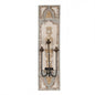 Wandlamp 31x19x120 cm Beige Grijs Hout Muurlamp
